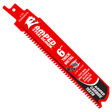 6 in. Steel Demon Amped‚™ Carbide Blades for Thick Metal Cutting | Diablo Tools | PCS