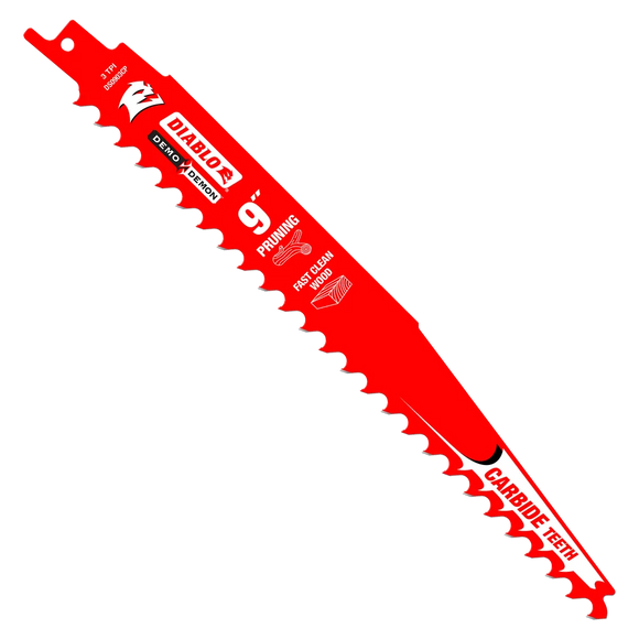 9 in. Carbide Tipped Pruning and Clean Wood Blade (10-Pack) | Diablo Tools | PCS