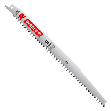 9 in. Fleam Ground Recip Blade for Pruning | Diablo Tools | PCS