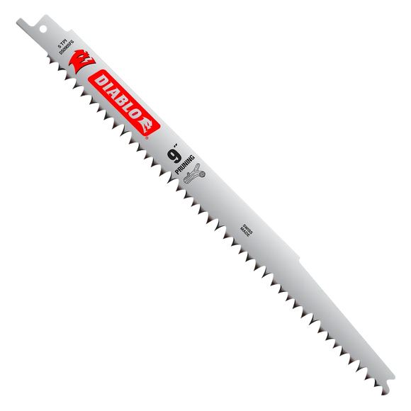 9 in. Fleam Ground Recip Blade for Pruning | Diablo Tools | PCS