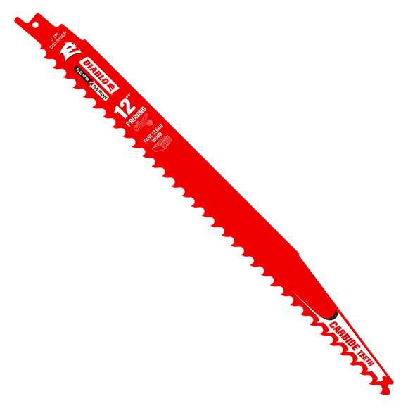 12 in. Carbide Tipped Pruning and Clean Wood Blade (10-Pack) | Diablo Tools | PCS