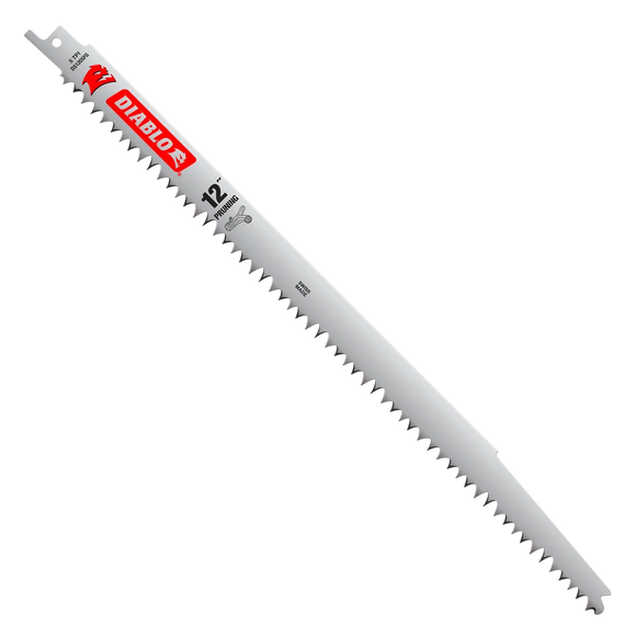 12 in. Fleam Ground Recip Blade for Pruning (5-Pack) | Diablo Tools | PCS