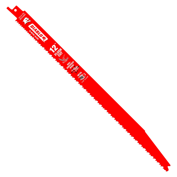 12 in. Flush Recip Blade (2-Pack) | Diablo Tools | PCS