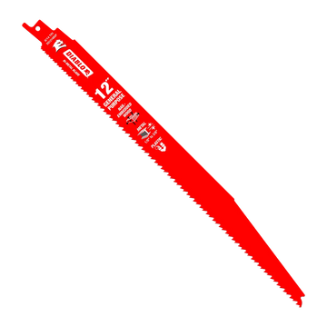 12 in. Bi-Metal Recip Blade for Nail-Embedded Wood, Metal, and Plastic (2-Pack) | Diablo Tools | PCS