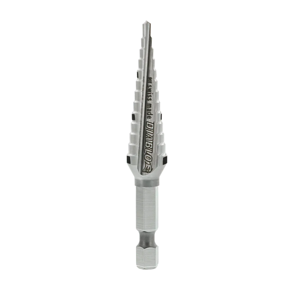 1/4 in. - 1/2 in. Impact Step Drill Bit (13 Steps) | Diablo Tools | PCS
