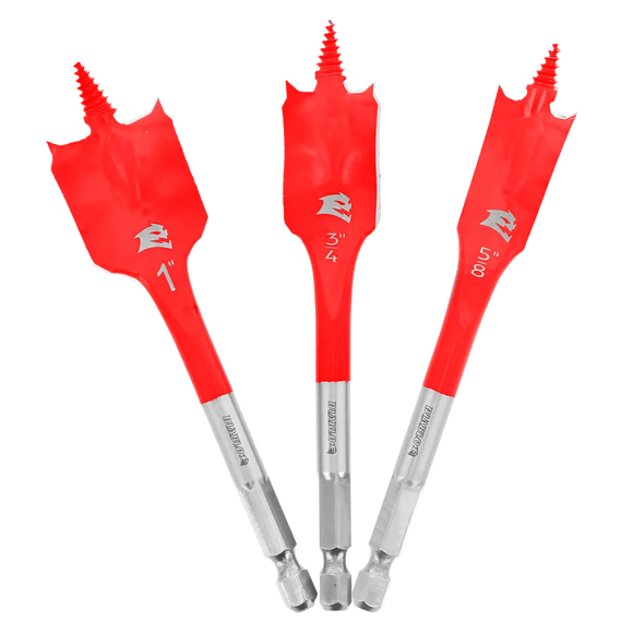 3 pc Spade Bit Set (3-Piece) | Diablo Tools | PCS