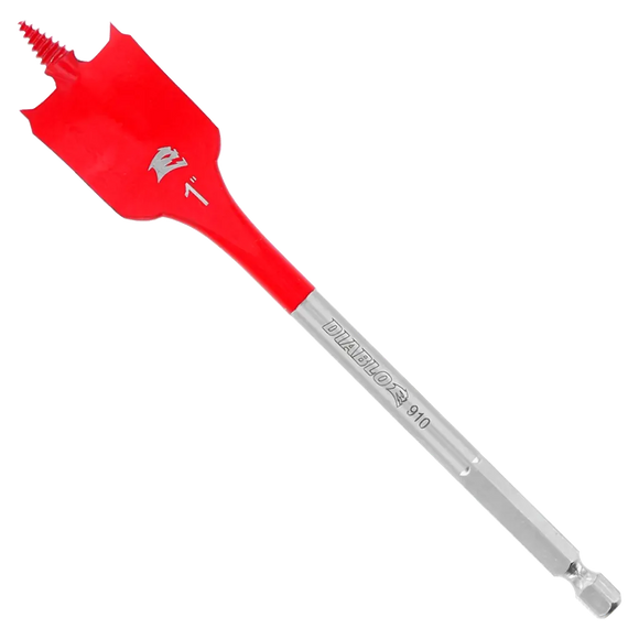 1 in. x 6 in. Spade Bit (2-Pack) | Diablo Tools | PCS