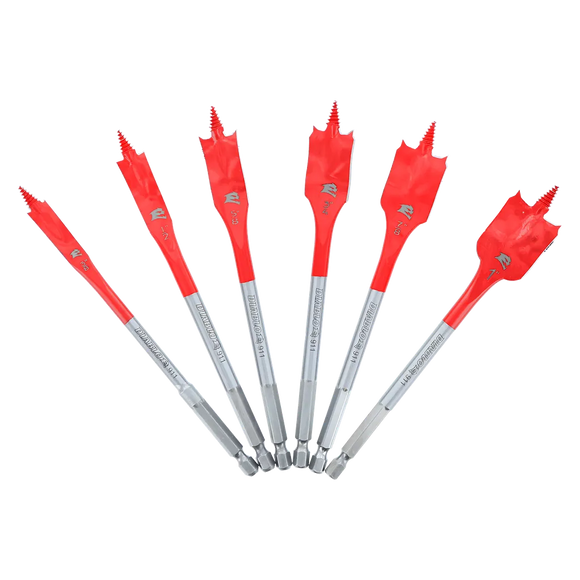 6 pc Spade Bit Set (6-Piece) | Diablo Tools | PCS