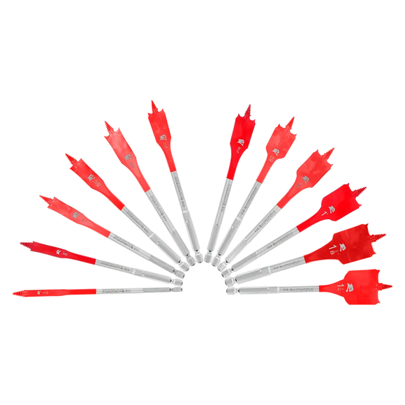 12 pc Spade Bit Set (12-Piece) | Diablo Tools | PCS