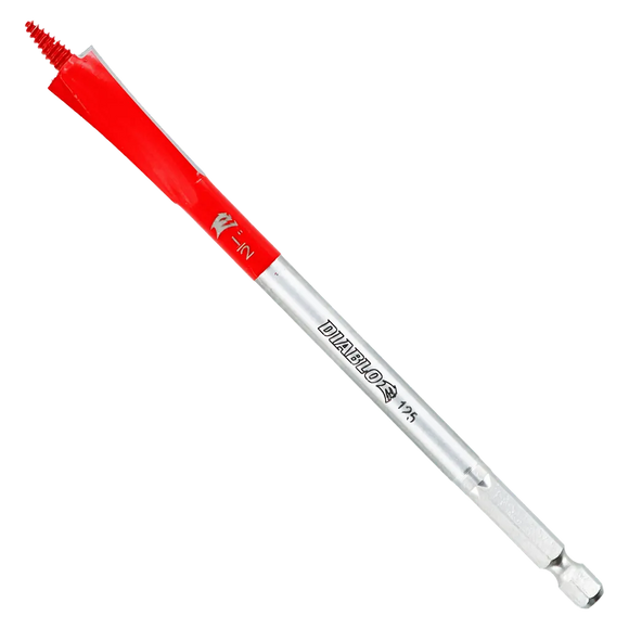 Diablo 1/2 in. x 6 in. Demo Demon‚™ Spade Bit for Nail-Embedded Wood | Diablo Tools | PCS