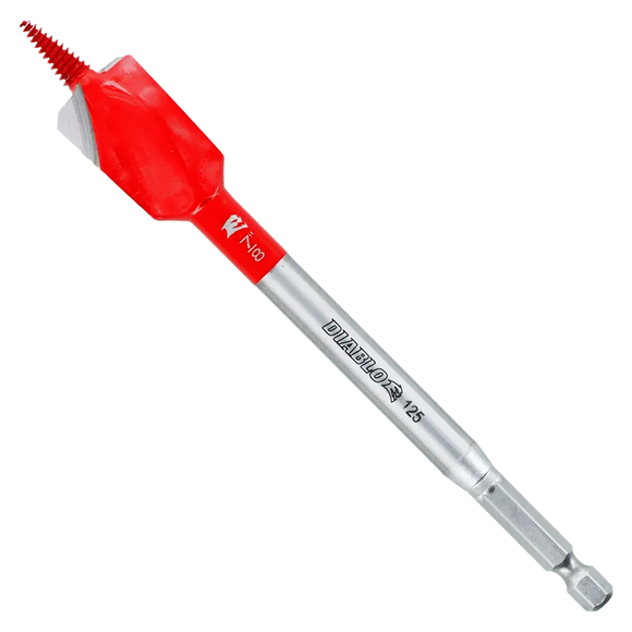 Diablo 7/8 in. x 6 in. Demo Demon‚™ Spade Bit for Nail-Embedded Wood | Diablo Tools | PCS