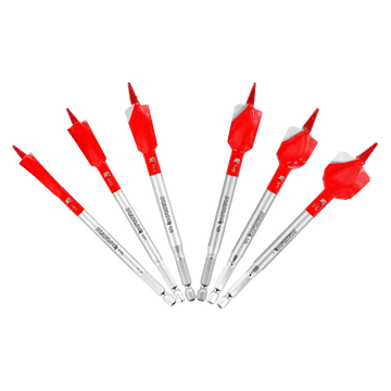 Diablo Demo Demon‚™ Spade Bit Set for Nail-Embedded Wood (6-Pieces) | Diablo Tools | PCS