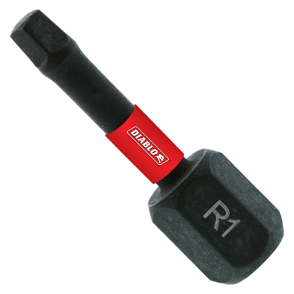 1 in. #1 Square Drive Bits (2-Pack) | Diablo Tools | PCS