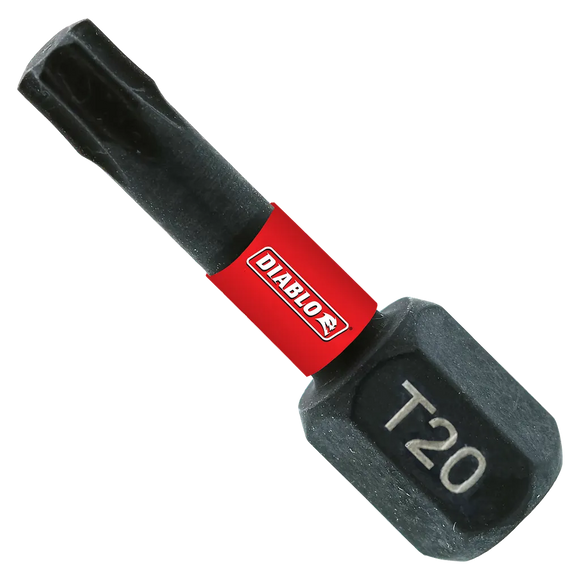 1 in. #20 Torx Drive Bits (25-Pack) | Diablo Tools | PCS