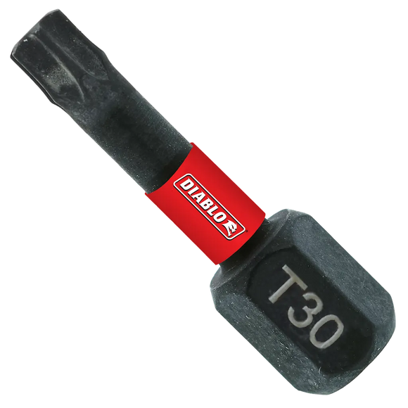 1 in. #30 Torx Drive Bits (25-Pack) | Diablo Tools | PCS