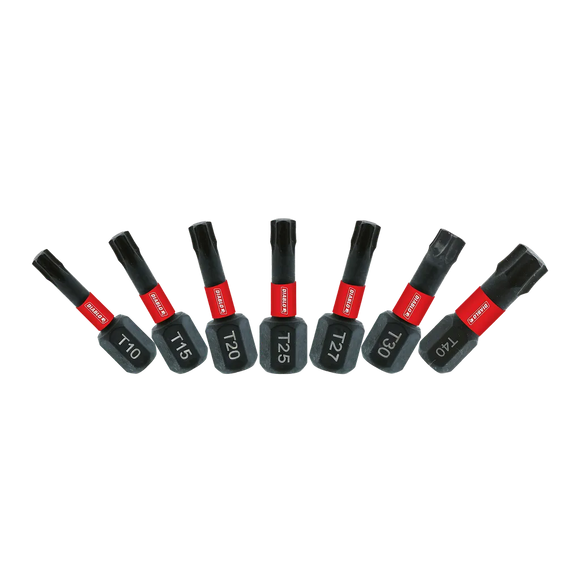 1 in. Torx Security Drive Bit Assorted Pack (7-Piece) | Diablo Tools | PCS