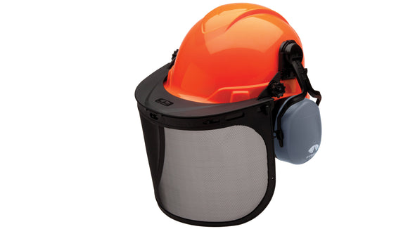 Pyramex - Kit - FORKIT41 - Kit Includes HP44141, HHABCMR adapter, CM6010 muffs, and S1060 faceshield - FORKIT41_34F_DOWN