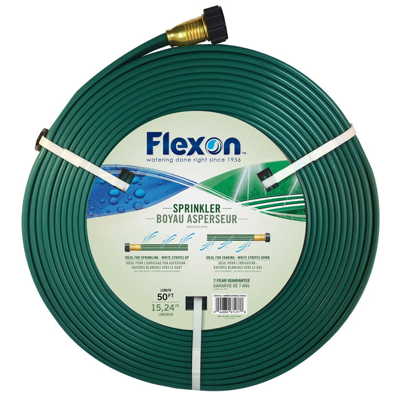 Flexon 50-Foot Three-Tube Sprinkler Hose