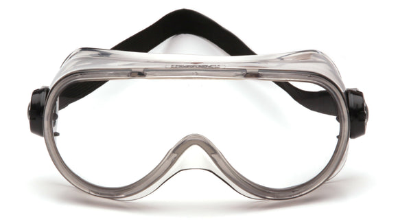 Pyramex - G304 - G304TN - Clear H2X Anti-Fog Lens with Neoprene Strap - G304T_F