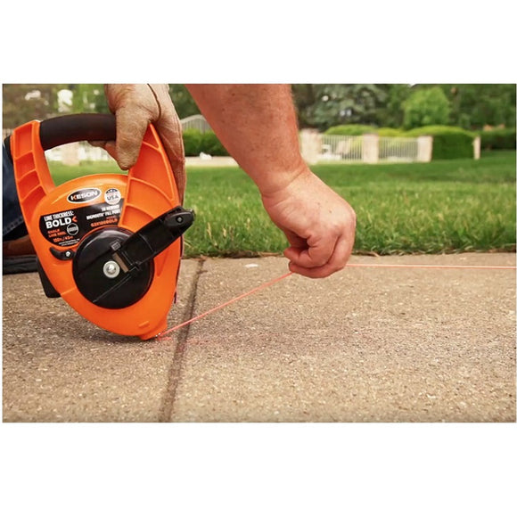 Keson Little Giant G150BOLD Chalk Line Reel – 150 ft Bold Line
Keson 2.0mm Bold Chalk Reel – Little Giant ABS Housing
Little Giant Chalk Line Reel 150' – Keson G150BOLD
Bold String Chalk Reel for Concrete & Framing Layout