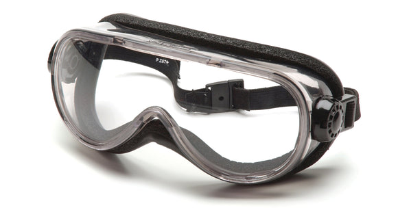 Pyramex - G404 - G404T - Clear H2X Anti-Fog with Foam Padding - G404T_34F