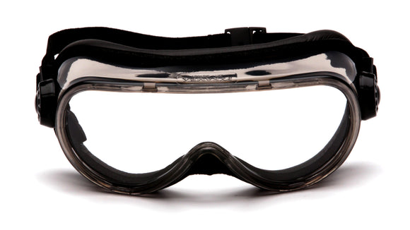 Pyramex - G404 - G404T - Clear H2X Anti-Fog with Foam Padding - G404T_F