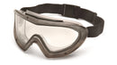 Pyramex - G504 - G504DT - Gray Frame/Clear Anti-Fog Dual Lens - G504DT_34F
