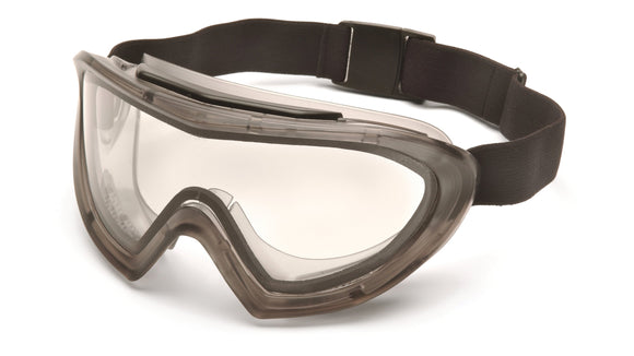 Pyramex - G504 - G504DT - Gray Frame/Clear Anti-Fog Dual Lens - G504DT_34F