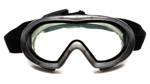 Pyramex - G504 - G504DT - Gray Frame/Clear Anti-Fog Dual Lens - G504DT_F