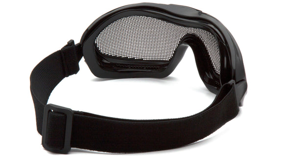 Pyramex - G9WMG - G9WMG - Black Frame- Wire Mesh Goggles - G9WMG_34B