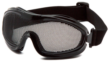 Pyramex - G9WMG - G9WMG - Black Frame- Wire Mesh Goggles - G9WMG_34F
