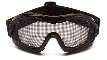 Pyramex - G9WMG - G9WMG - Black Frame- Wire Mesh Goggles - G9WMG_F