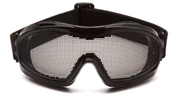 Pyramex - G9WMG - G9WMG - Black Frame- Wire Mesh Goggles - G9WMG_F