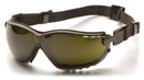 Pyramex - V2G - GB1850SFT - 5.0 IR Filter H2X Anti-fog - GB1850SFT_34F_With_Strap