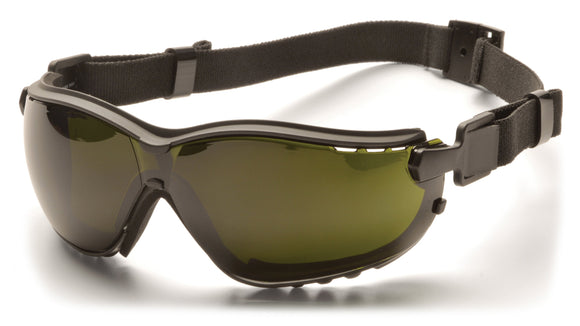 Pyramex - V2G - GB1850SFT - 5.0 IR Filter H2X Anti-fog - GB1850SFT_34F_With_Strap