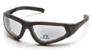 Pyramex - XSG Reader - GB4010STR15 - Clear H2X Anti-Fog + 1.5 - GB4010STR15_Temples_34F