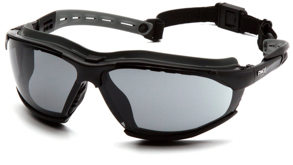 Pyramex - Isotope - GB9420STM - Gray H2MAX Anti-fog - GB9420ST_34F
