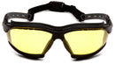 Pyramex - Isotope - GB9430STM - Amber H2MAX Anti-fog - GB9430ST_F