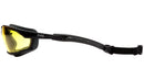 Pyramex - Isotope - GB9430STM - Amber H2MAX Anti-fog - GB9430ST_S