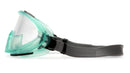 Pyramex - G504 - GC504TN - Chemical Green Frame/Clear AF Lens w/Neoprene Strap - GC504TN_S