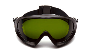 Pyramex - Capstone - GG504TIR3 - Black Frame/Clear Anti-Fog 3.0 IR Filter Lens - GG504TIR3_F