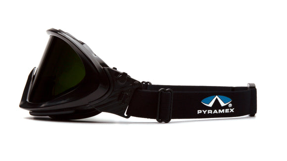 Pyramex - Capstone - GG504TIR3 - Black Frame/Clear Anti-Fog 3.0 IR Filter Lens - GG504TIR3_S