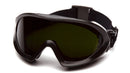 Pyramex - Capstone - GG504TIR5 - Black Frame/Clear Anti-Fog 5.0 IR Filter Lens - GG504TIR5_34F