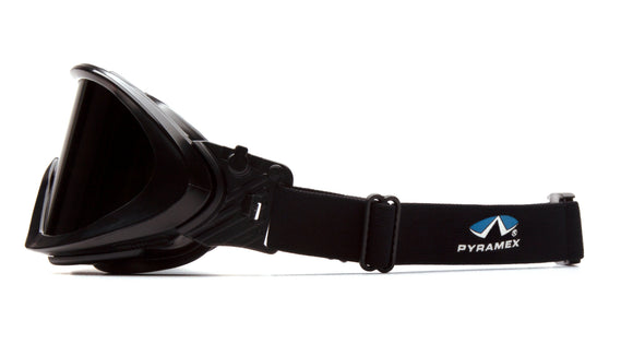Pyramex - Capstone - GG504TIR5 - Black Frame/Clear Anti-Fog 5.0 IR Filter Lens - GG504TIR5_S