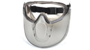Pyramex - Capstone - GG504TSHIELDIR3 - 3.0 IR  Filter H2X Anti-fog Lens w/ Green Tinted Faceshield Attachment - GG504TSHIELD_Down