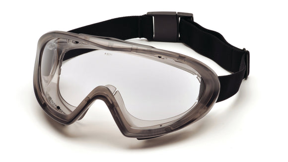 Pyramex - Capstone - GG504TIR5 - Black Frame/Clear Anti-Fog 5.0 IR Filter Lens - GG504T_34F