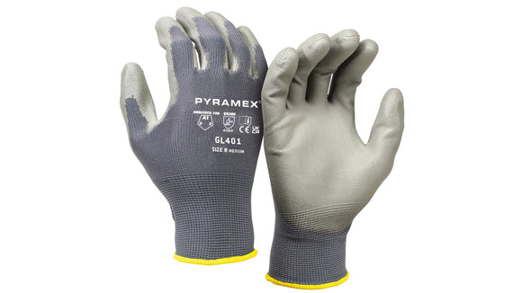 Pyramex - GL401 - GL401VPS - Polyurethane Glove - Vend Pack -size Small - GL401