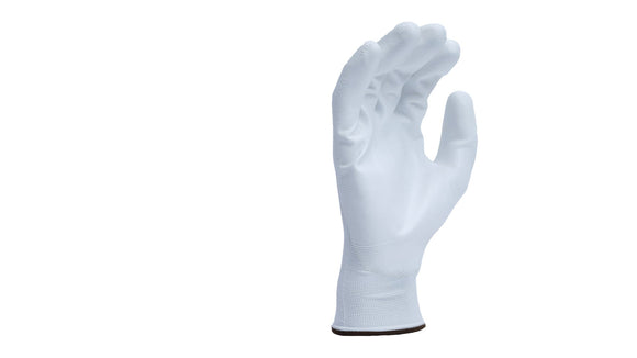 Pyramex - GL409 - GL409L - Polyurethane- 18g Non-Cut - White - Size Large - GL409_F