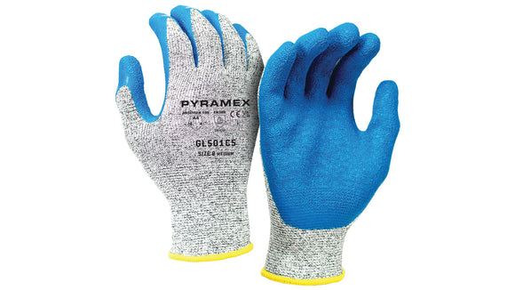 Pyramex - GL501C5 - GL501C5M - Latex Glove - size Medium - GL501C5