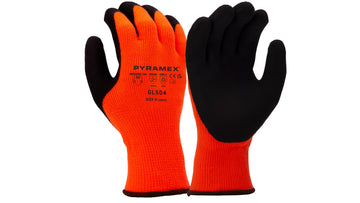 Pyramex - GL504 - GL504X2 - Sandy Latex 10g w Fleece Liner - X2 - GL504_c10cd200-c4be-4150-be5e-5aa0616df9c2